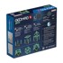 GEOMAG STEM set Glow Recycled 25 kom, magnetski blokovi, model GEO-328, reciklirana plastika, glow-in-the-dark, dob 3+