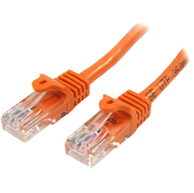 STARTECH Mrežni kabel 45PAT50CMOR, Cat5e, U/UTP, 0,5 m, narančasta