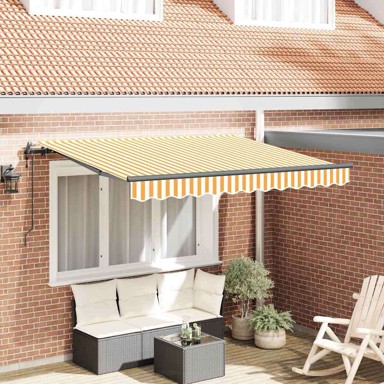 Tenda 250x200 cm, tkanina, žuta