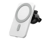 BOT Bežični auto punjač, 10W, bijeli