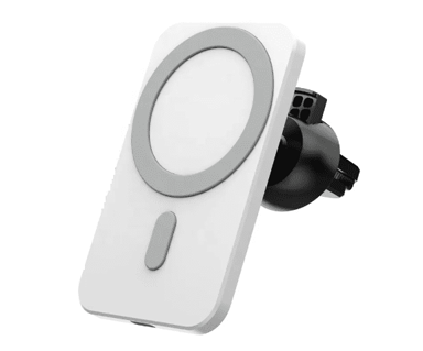 BOT Bežični auto punjač, 10W, bijeli