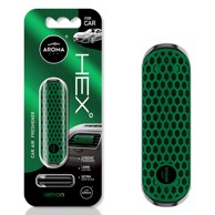 AROMA CAR Osvježivač zraka HEX Lemon, polimerski