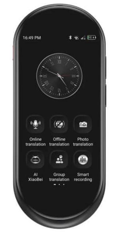 MAXCOM AI prevoditelj mTalk MT100, crni