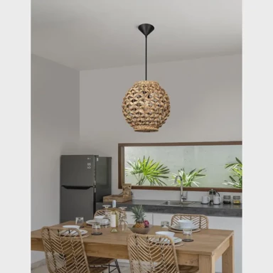 GRIFFIN NOVA LUCE Visilica NL9858720, E27, IP20, sušena trava