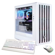 GAMEMAX Stolno računalo CLAW WH 8111 / AMD Ryzen 5 9600X, 32 GB RAM, 1 TB SSD, Windows 11 Home, bijela