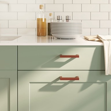 Ručke za ormarić 20 kom brončane 96 mm od nehrđajućeg čelika