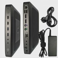 HP Stolno računalo ThinClient T620, AMD GX-415GA, 8GB DDR3, 120GB SSD, bez operativnog sustava, crna (obnovljen)