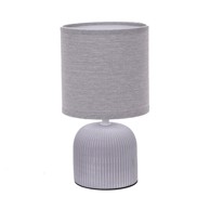 FEROTEHNA Stolna lampa Calista 1xE14, 40 W, siva