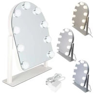 LED Kozmetičko ogledalo za šminkanje sa žaruljama i upravljanjem na dodir, 12 V
