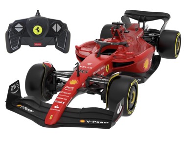 JAMARA Auto na daljinsko upravljanje Delux Ferrari F1-75, crveni, 1:18