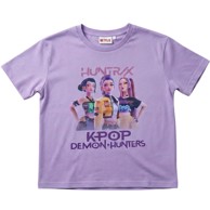 KPOP DEMON HUNTERS Huntrix majica ljubičasta 12A
