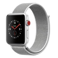BStrap Nylon remen za Apple Watch 42/44/45mm, Silver