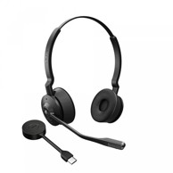 JABRA Slušalice Engage 55 MS, crne, on-ear, Stereo, USB-C