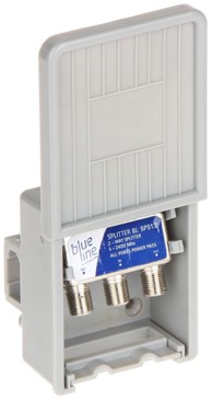 Antenski razdjelnik RI-2/1F-SAT-BL, 1 ulaz, 2 izlaza