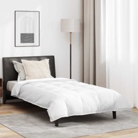 Poplun s jastukom 2 kom. bijeli 155 x 220 cm paperje