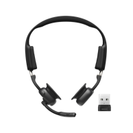 SHOKZ Slušalice OpenMeet UC, bežične, Bluetooth, za videokonferencije, koštana vodljivost, USB-A adapter