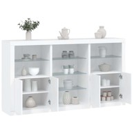 Komoda s LED svjetlima Bijela81 5x37x100 cm , bijela