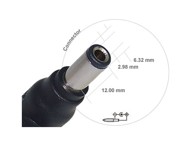 Univerzalni Konektor br. 5 za AC adapter prijenosnika, 6,3×3×12 mm