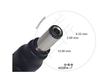 Univerzalni Konektor br. 5 za AC adapter prijenosnika, 6,3×3×12 mm