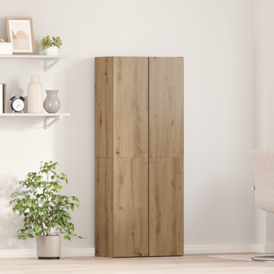 Uredski ormar set od 2 komada, inženjersko drvo, artisan hrast