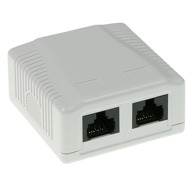 ACT Priključna kutija FA6002, RJ45, bijela