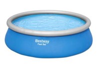 BESTWAY Bazen na napuhavanje s filter pumpom i ljestvama, 457 x 122 cm 