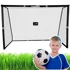 Prijenosni nogometni gol za djecu, 300x200x120 cm, metalni