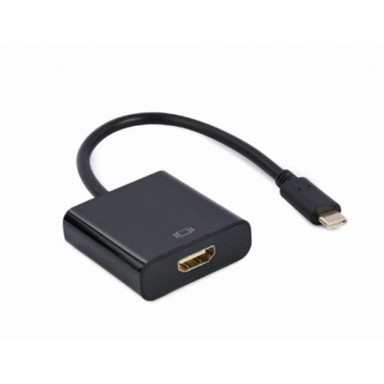 GEMBIRD USB Type-C - HDMI adapter kabel 4K 60Hz 15 cm, crni