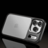 ROCK GUARD Lens Protection serija maskica za iPhone 17 Pro, prozirno-crna