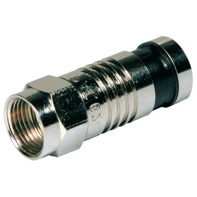 ZED ELECTRONIC Kompresioni konektor extra kvalitet, RG6, pak. 100 kom., CO-XD/100