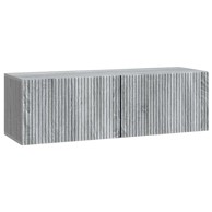 Zidni TV ormarić, 98 x 31 x 30 cm, konstruirano drvo, siva sonoma
