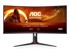 AOC Monitor CU34G2XP/BK, LED, 86.4 cm (34), VA, WQHD, zakrivljeni