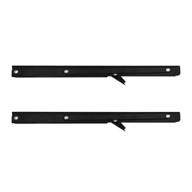 MACLEAN MC-196 sklopivi nosač za policu, 350-700 mm, 50 kg, 2 komada, crni