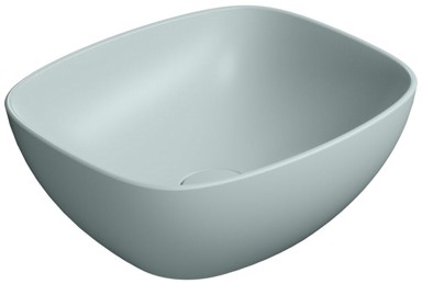 GSI NUBES COLOR Umivaonik, 40x35 cm, za pult, keramika, plava mat