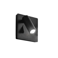 Zidna lampa Lite, LED, AP, crna