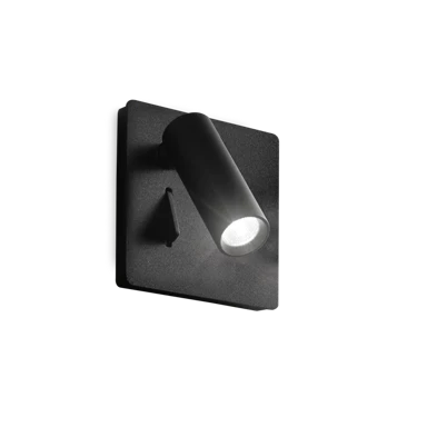 Zidna lampa Lite, LED, AP, crna