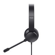 TRUST Žične slušalice HS-260 Office/Call center Neck-band USB Type-A, crna