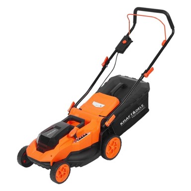 NIKCORP Učinkovita akumulatorska kosilica 430 mm + 2 baterije vrtni set