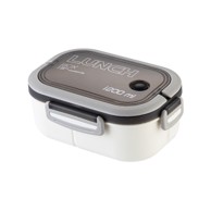 LIVEFY Kutija za ručak s priborom za jelo Lunch, 1.2 l, bijela