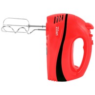 ZILAN Mikser ručni ZLN8401 (ZLN8402/RD), 5 brzina+turbo, 300 W, crveno/crna