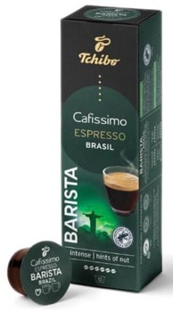 TCHIBO Cafissimo Espresso Brasil kapsule 10 komada, smeđe
