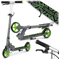 RICOKIDS Romobil Kodi, crno zelena