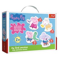 TREFL Baby puzzle Peppa Pig (3,4,5,6)