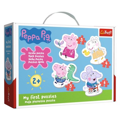 TREFL Baby puzzle Peppa Pig (3,4,5,6)