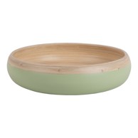 PT LIVING Svijetlo zelena posuda za posluživanje od bambusa ø 30 cm Puro 
