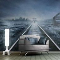 Foto tapeta The ghost train 350x270