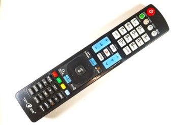 TEKONE Daljinski upravljač za LG televizore, crna