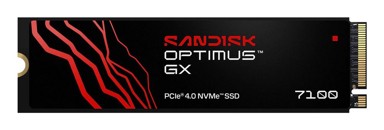 SANDISK SSD Optimus GX 7100, 500 GB, M.2 NVMe PCIe 4.0