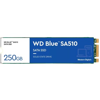 WESTERN DIGITAL SSD disk SA510, plavi, 250GB, M.2