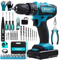 DEXXER Udarni odvijač Set 21V bežični 50 Nm, 2x2Ah Li-ion, LED, kutija